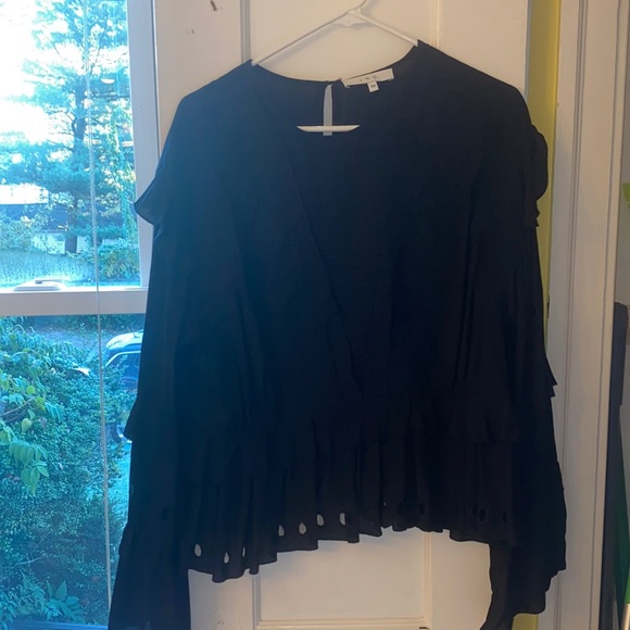 Beautiful feminine frilly top by designer iro - Picture 1 of 5